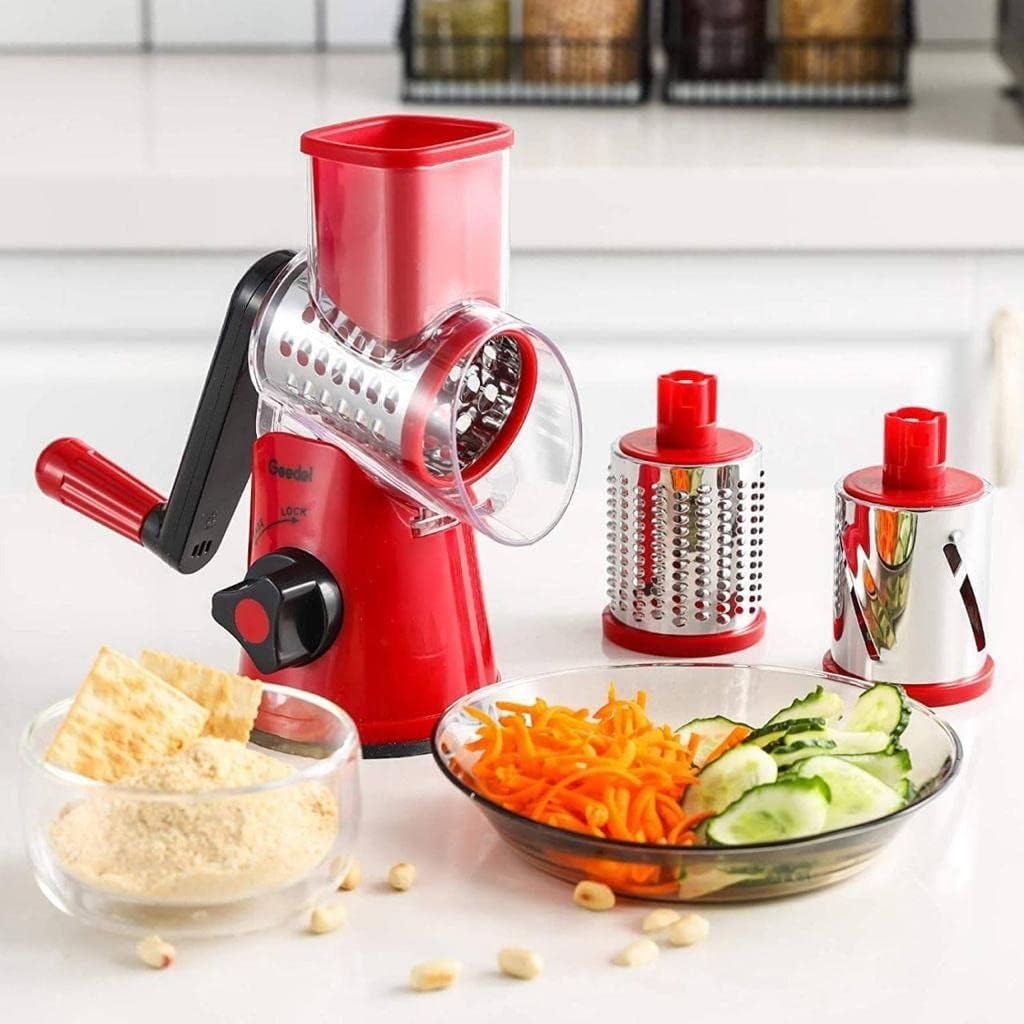 Multifunctional Manual Vegetable Drum Chopper.