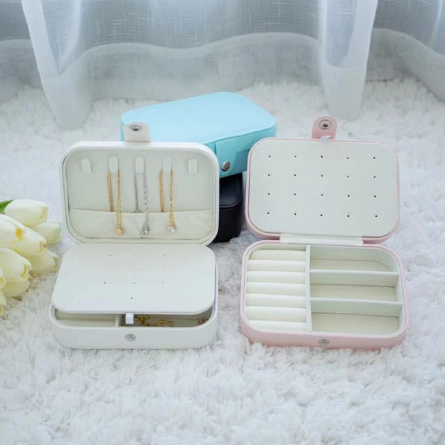 Stylish Portable Jewelry Organizer Box