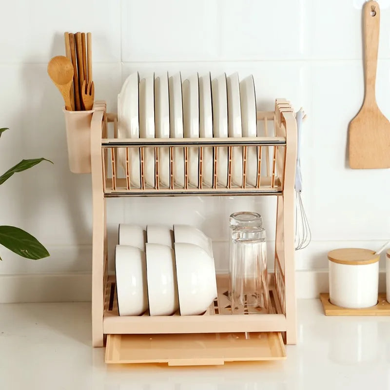 Multi-layer Plastic Kitchen Storage Rack