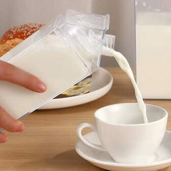 Reusable Transparent Bottle for Milk