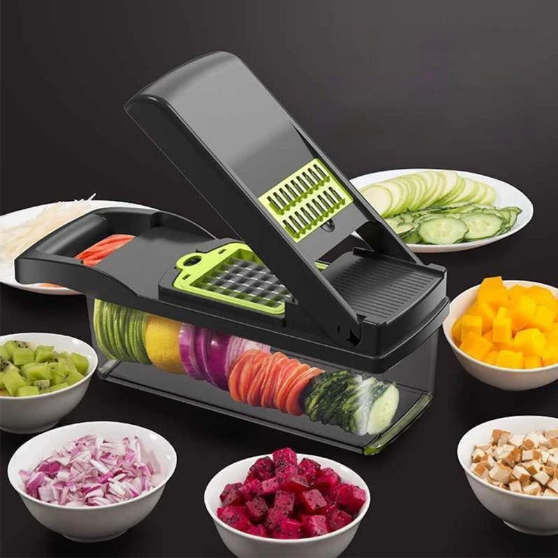 16 in 1 Vegetable Mandoline Slicer Food Chopper Kitchen Tool